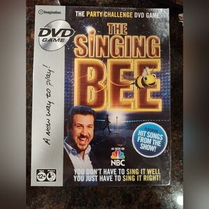 NWT: The Singing Bee DVD Game